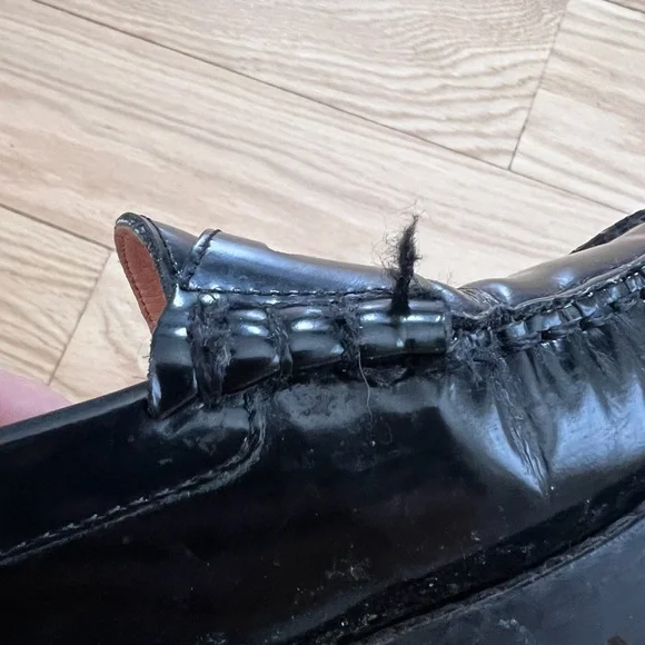 J.Crew New Winona lug-sole penny loafers in Italian spazzolato leather - Picture 4 of 10